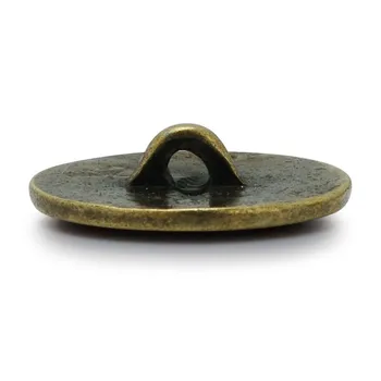 20buc 16*16mm Bronz Antic Placat cu Metal Pomul Vieții Butonul de farmece, Rotunde de Fixare din Metal Cataramă farmece-10019208