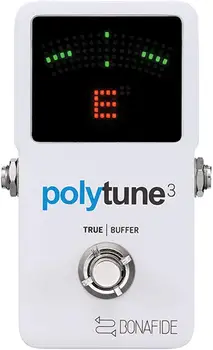 TC Electronic PolyTune 3 Polifonice LED Tuner Chitara Pedala cu Buffer
