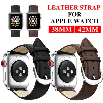 Ceas din piele benzi pentru Apple watch 4 40mm 44mm Trupa iwatch 4 accesorii ceas bratara 42mm 38 44mm apple seria 4 3