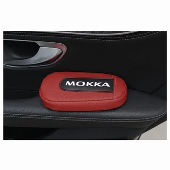De înaltă Calitate din Piele Pernă Picior Genunchi Pad Portiera brațul pad Interior Accesorii Auto Pentru Opel Mokka