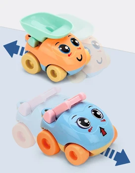 Copilul Mașină de Mașini de Jucărie Trage Înapoi Mașină de Jucărie Vehicule de telefonie Mobilă Camion Foc Taxi Model Mini din material Plastic Masini Diecasts Jucărie pentru Copii Baiat Cadou