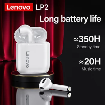 Lenovo XT91 TWS LP1s LP2 Wireless Căști impermeabil Bluetooth 5.0 Pavilioane 300mAh Baterie Inteligentă a Zgomotului Căști