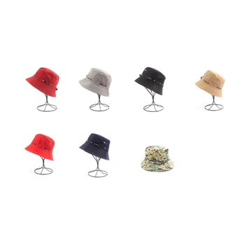Moda Primavara-Vara Găleată Pălărie Bărbați Femei Casual Camuflaj Pescar Pălărie Umbrelă De Soare, De Protecție Solară De Călătorie Casual În Aer Liber Pălărie Capac