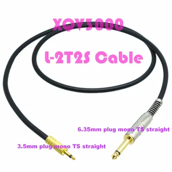 Mufă de 3,5 mm pentru 6,35 mm de sex masculin mono TS Audio Aux DIY Cablu L-2T2S Cablul de Înaltă calitate 3FT