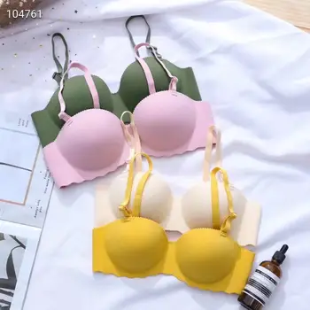 Hantan Sutiene pentru Femei Push-Up Sutiene Fără Fir Sutien cu O Cupa B Lenjerie Sexy Sutien lenjerie pentru Femei Candy-o singură bucată sutien