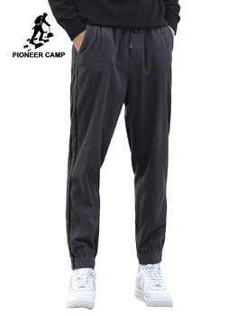 Tabără pionier Catifea Pantaloni pentru Bărbați de Iarnă Aproape Jos Joggeri Cordon Casual Gros Om Urmări Pantaloni AXX902301