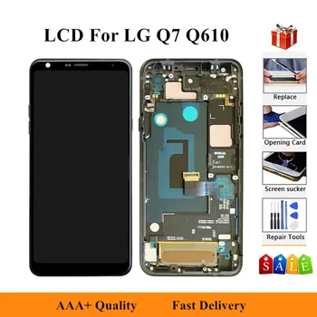 Pentru LG Q7 / Q7+ Q610 Q610MA Q610TA Q610YB CV5A Q610EA MT6750S Q610NM Q610EQ Q610M Display LCD Touch Screen Digitizer Asamblare