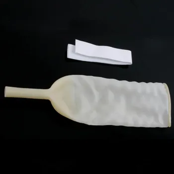 50pcs unică folosință din Latex cu manta de urină sac de unică folosință cu capac pentru colectarea urinei Latex urină alege pisoar sac de drenaj 30-35mm