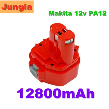 2020 Putere acumulator 12V 12800mAh Ni-CD pentru Makita Burghiu bateria 1220 1222 1233S PA12 1235B 638347-8-2 192681-5
