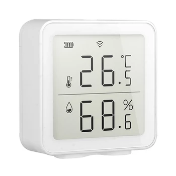 WiFi Temperatura Umiditate Detector de Acasă APP Control de la Distanță Telefonul fără Fir Calitatea Aerului Analizor Monitor Termometru Higrometru