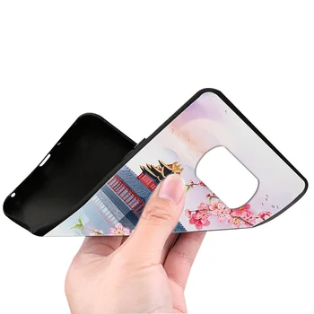 Pentru Xiaomi Poco X3 NFC Caz Negru cu Capac de Silicon Pentru Xiaomi Poco X2 Cazuri de Telefon 3D Relief TPU Moale Coque Pocophone X2 X 3 Acopere