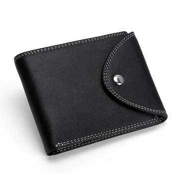 Geanta barbati din piele de moda din piele portofel bărbați portofele mici card de credit Hasp geanta pentru barbati permis de conducere bărbați geanta