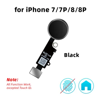 FIXBULL Universal Butonul Home de Asamblare Cablu Flex Pentru iPhone 7 8 Plus 7Plus 8Plus Cu Funcția de Întoarcere Nu de Amprente Touch ID