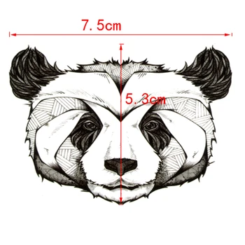 100buc Panda Impermeabil Bărbați Tatuaje Temporare Tatuaje False Corpul Autocolante Drăguț Animale Tatuaj Copii Tatuaj Temporar