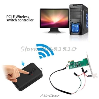 Mini PCI-e PC-ul Desktop la Distanță Controler de 20m Wireless Restart Comutator Rândul său, On/OFF