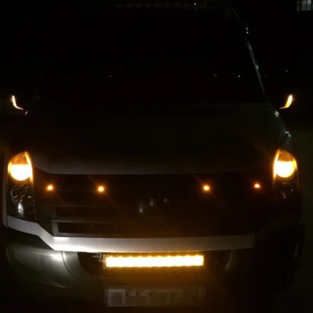 6x Chihlimbar Galben LED-uri Auto Camion de poziție Laterale DRL Parcare Baltă Caroseriei Lumini de Curtoazie Pentru Chevrolet Corvette
