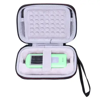LTGEM EVA Negru Greu de Caz pentru EMAY/CONTEC Handheld Portabil Monitor EKG