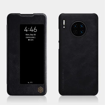 Pentru Huawei Mate 30 Pro 5G Caz Flip Nillkin Qin Piele Flip Cover Portofel Smartphone Caz pentru Huawei Mate30 Cu Funcția de Somn
