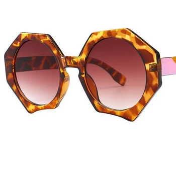 Moda clasic Mare Cadru Rotund ochelari de Soare 2020 Barbati Brand de Lux de Designer pentru Femei Ochelari de Soare Vintage Poligon Neregulat Ochelari