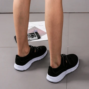 Femei Pantofi Sport Adidasi Casual de Toamna Vulcanizat Velcro Talpa Groasă Respirabil Pantofi pentru Femei Zapato Transpirable Mujer