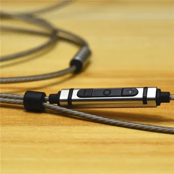NOILE casti cablu pentru ie80 / ie80s / mmcx Pentru Telefon Apple cablu lightning pentru Sennheiser și microfon Shure apel