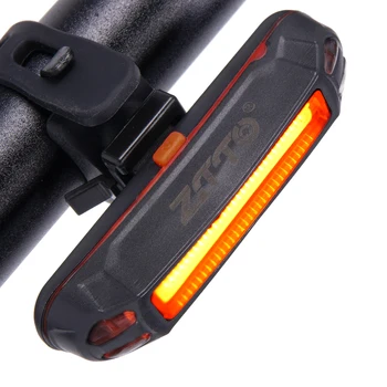 ZTTO Accesorii pentru Biciclete MTB Biciclete Rutier Impermeabil Biciclete Ciclism Fata-Spate, USB Reîncărcabilă în condiții de Siguranță de Avertizare 30LED 100 Lumen Lumina