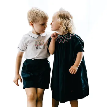 2020Summer Spania Nou Haine pentru Copii Îmbrăcăminte pentru Copii Set de tip Boutique Copii Îmbrăcăminte Copil Băiat Haine Baieti Haine
