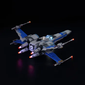 Kyglaring lumină LED-uri kit (doar lumina ) pentru 75102 /75149 Compatibil cu 05029 05004 X-wing fighter blocuri set
