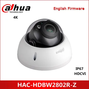 Dahua 4K Starlight HDCVI Dome IR HAC-HDBW2802R-Z Audio în interfață