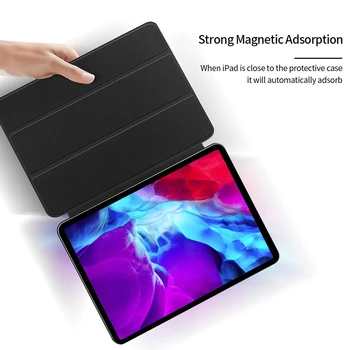 Pentru iPad air 4 Caz 2020 Funda Magnetice Caz Ultra Subțire Trezi Auto Smart Cover pentru iPad 2020 10.9 inch Caz Capa Coque