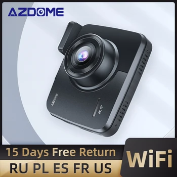 AZDOME GS63H Construit în GPS WiFi Dual Lens FHD 1080P Fata + VGA Spate Camera Auto DVR Recorder 4K 2160P Dash Cam Dashcam Recorder