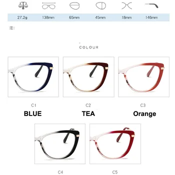 MIZHO 2020 Nou de Filtrare a Proteja Vederea Anti Blue Light Ochelari Femeile se Uită La Telefon Blocarea Orbire Ochelari de Calculator Cadru