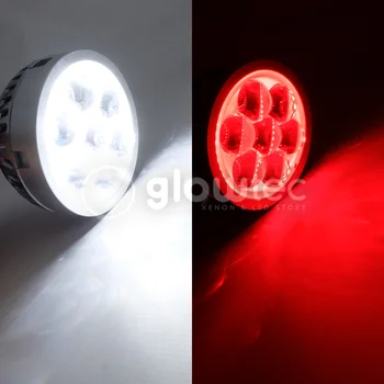 LED-uri auto High Beam Mult de Fotografiere 3.0 inch Singur Fascicul Lentilele Proiectorului cu Led Devil Eye pentru Far H7 9005/9006 etc