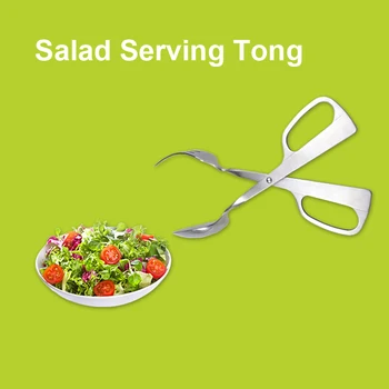 Din Oțel Inoxidabil Gratar Salata Mâncare Servere Lingura Furculita Instrumente De Gadget-Uri De Bucătărie