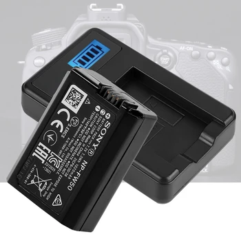 NP-FW50 Acumulator Încărcător LCD Singur Incarcator USB pentru Sony Alpha A6000 A6300 A6500 A7 A7r Încărcător de Baterie Picătură Navă