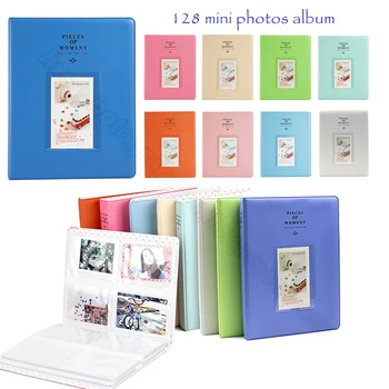 128 Fotografii Album pentru Fujifilm Instax Mini 8 8+ 9 70 7s 25 26 ' 50 90 Film, Instax Share SP-1, SP-2, Polaroid PIC-300 Z2300 Film