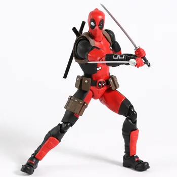 MAFEX NR.082 Deadpool Gurihiru Art Ver. PVC figurina de Colectie Model de Jucărie