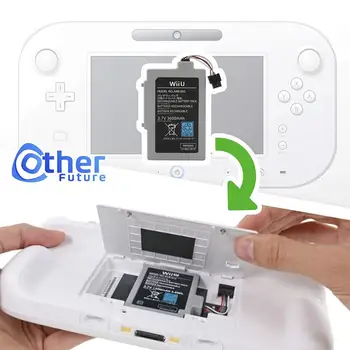 Pentru Wii U GamePad 3600 mAh Înlocuire Baterie Reîncărcabilă