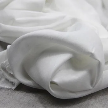Viscoză Alb Foarte Subtiri Delicate Țesături fine pentru DIY Eșarfă de Vară de Îmbrăcăminte Rochie Bluza Trening Căptușeală material Textil Țesut