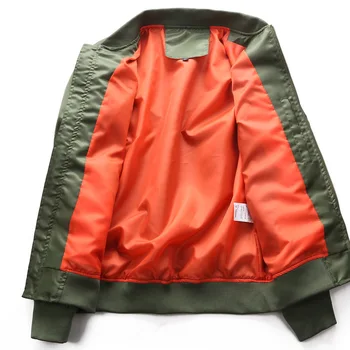 De înaltă calitate jacheta de baseball pentru Bărbați haine de Armata Verde Militar motocicleta D-1 aviator pilot de Aer barbati jacheta bomber
