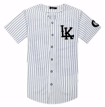 Hip Hop-ul T-shirt Kanye West New 07 Ultimii Regi Baseball T-shirt Jersey Tendință de Moda Bărbați Femei Haine tyga ultimii regi Îmbrăcăminte