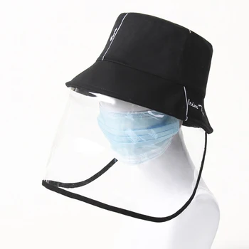 Unisex Vara Găleată Pălărie Anti-ceață Pescar Pălărie Preveni Bărbați Negru Găleată Pălării de Femei în Afara Protectie Neagra Palarie de Soare