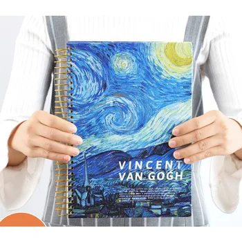 Noul Master Pictură Serie De Creație Van Gogh Arta Literară Parte Notebook Van Gogh Planificator Lunar Agenda Organizator Drăguț De Călătorie