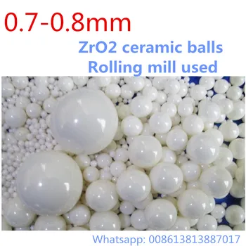 1kg/lot 0.4~2.8 mm mingea ZrO2 bile ceramice Zirconiu bile folosite pentru Planetare moara cu Agitare mill moară cu valțuri de Șlefuit mașină de moara