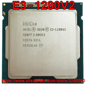 Original Intel Xeon CPU Procesor E3-1280V2 3.60 GHz 8M Quad-Core, Socket 1155 transport gratuit E3 1280V2 E3-1280 V2 E3 1280 V2