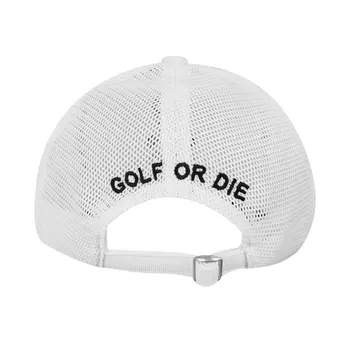 Noi, de înaltă calitate unisex MARCA&IONA Golf hat ins negru și pălărie albă brodată sport PG capac de golf
