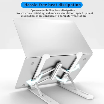 2018 Universal Nou Aliaj de Aluminiu Pliere Laptop de Răcire de Bază Chiuveta de Căldură Reglabil Portabil Suport pentru MacBook