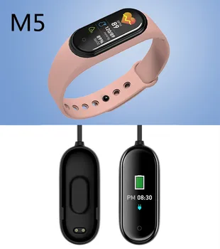 Ceas inteligent mi band 5 M5 Bluetooth Răspunde la Apel de Monitorizare a Sănătății Rata de Inima tensiunea ip68 Passometer Smart Band