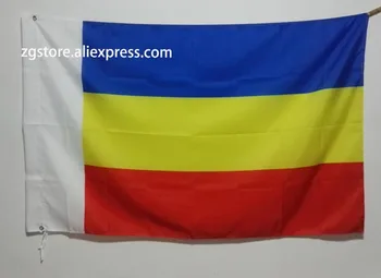 Pavilionul Rostov Oblast, Rusia Flag 3X5FT 150X90CM Banner alama metal de găuri