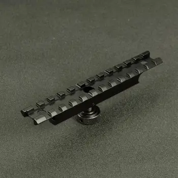 Tactic 12 sloturi Weaver Rail Mount 20mm Aplicare de Montare de Bază AR Pentru M4 / M16 Mâner Plat Traversă Superioară Accesorii de Vânătoare